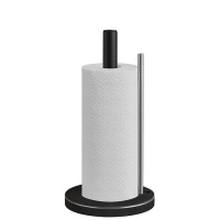 ADJ 0095.01/03 Настольный держатель для бумажных полотенец в рулонах (черный | серый)