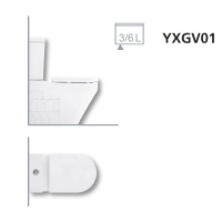 HATRIA Daytime EVO YXV6+YXGV - Унитаз компакт | в комплекте с бачком и сиденьем с крышкой Soft Close