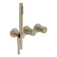 Gessi Habito Trame 70338.727 Смеситель для ванны - внешняя часть (латунь шлифованная)