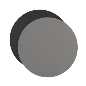 ADJ 0005.03/01 Круглый плейсмат Ø 30 см (серый | чёрный)