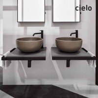 Ceramica CIELO Shui SHBA40 AN - Раковина накладная на столешницу Ø 40 см (Arenaria)