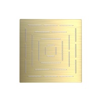 Jaquar Maze OHS-GDS-1605 Верхний душ 150*150 мм (золото матовое)