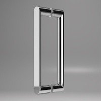 Vincea Dice VDS-4D150CL Душевая дверь 1500*2000 мм (профиль хром | витраж прозрачное стекло)