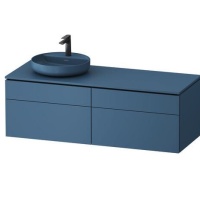 Duravit Vitrium VT4870LHBHB0000 Тумба под раковину подвесная 142*55 см (синий матовый)