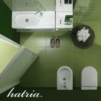 HATRIA Area YXDL01 - Раковина для ванной комнаты 90*35 см