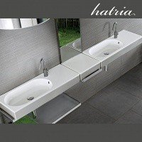 HATRIA Area YXDL01 - Раковина для ванной комнаты 90*35 см