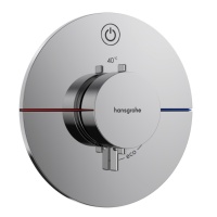 Hansgrohe ShowerSelect Comfort S 15553000 Термостатический смеситель для душа - внешняя часть (хром)
