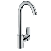 Hansgrohe Logis M31 71861000 Высокий смеситель для кухни (хром)