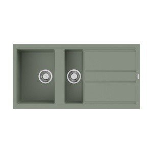 OMOIKIRI KITAGAWA 100-2 WG 4993252 Мойка для кухни 100*51 см (wind green)