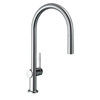 Hansgrohe Talis M54 72802000 Высокий смеситель для кухни с вытяжным изливом (хром)