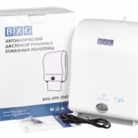 BXG BXG-APD-5060 Автоматический диспенсер для бумажных полотенец в рулонах (белый матовый)