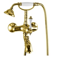 CEZARES MARGOT-VDM-03/24-Bi Смеситель для ванны с ручным душем (золото)