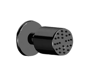 Remer N34JETNO Душевая форсунка - боковой душ (чёрный матовый)