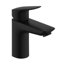 Hansgrohe Logis 71103670 Смеситель для раковины (чёрный матовый)