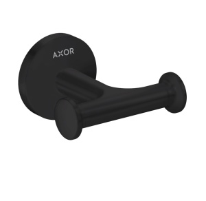 Axor Universal Circular 42812670 Крючок для халатов | полотенец двойной (матовый черный)