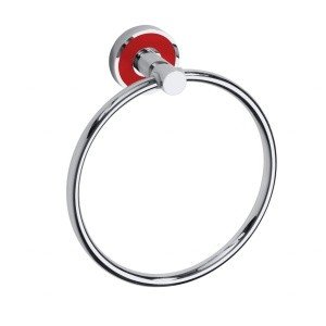 Bemeta Trend-i 104104068c Держатель для полотенца - кольцо (хром | красный)