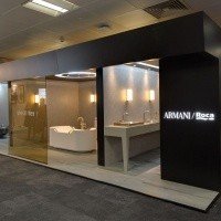 Armani | Roca Baia 7.3270.C.091.3 Раковина встраиваемая сверху 3 отверстия 90*47 см (белый матовый)