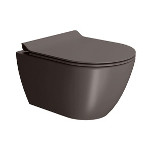 GSI PURA 881616 Унитаз подвесной, безободковый (Bistro Matte)