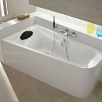 Jacob Delafon ODEON UP E6363-00 Фронтальная панель для ванны 160*90 см (белый)