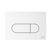 VITRA Root Round 740-2200 Накладная панель смыва для унитаза (белый глянцевый)