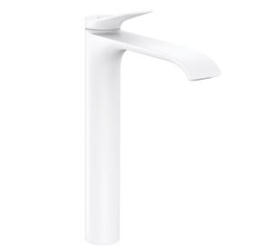 Hansgrohe Vivenis 75040700 Высокий смеситель для раковины (белый матовый)