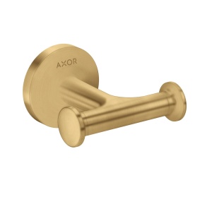 Axor Universal Circular 42812250 Крючок для халатов | полотенец двойной (шлифованное золото)