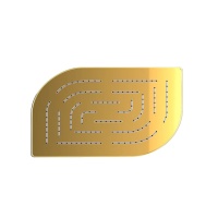 Jaquar Maze OHS-GLD-85859M Верхний душ 300*200 мм (золото)