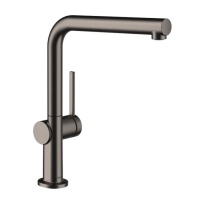 Hansgrohe Talis M54 72840340 Высокий смеситель для кухни (чёрный хром шлифованный)