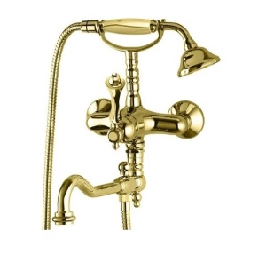 CEZARES MARGOT-VDFM2-03/24-M Смеситель для ванны с ручным душем (золото)