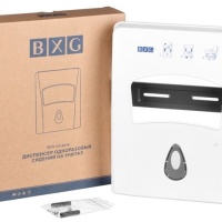 BXG BXG-CD-8019 Диспенсер одноразовых сидений на унитаз (белый матовый)