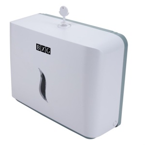 BXG BXG-PD-8025 NEW Диспенсер для бумажных полотенец (белый матовый)