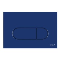 VITRA Root Round 740-2270 Накладная панель смыва для унитаза (синий)