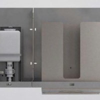 NOFER MUMO 12053.S2 Автоматический дозатор для жидкого мыла | монтаж за зеркалом