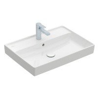 Villeroy Boch Collaro 4A3365RW Раковина для ванной комнаты 650x470 мм ceramicplus (белый камень).