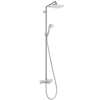 Hansgrohe Croma E 27687000 Душевая система - комплект с термостатическим смесителем с функцией наполнения ванный (хром)