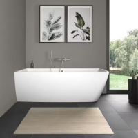 Duravit Vitrium 700427HE0000000 Ванна угловая 180*80 см - левый угол (тёмно-серый матовый)