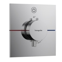 Hansgrohe ShowerSelect Comfort E 15571000 Термостатический смеситель для душа - внешняя часть (хром)
