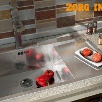 ZORG Inox X-7851-L Мойка для кухни 780*510 мм