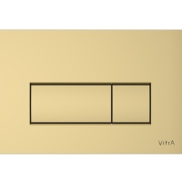 VITRA Root Square 740-2324 Накладная панель смыва для унитаза (золото)