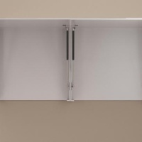 NOFER MUMO 12055.070 Зеркальный шкаф для встроенных модулей 700*900 мм (белый)