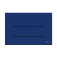 VITRA Root Square 740-2370 Накладная панель смыва для унитаза (синий)