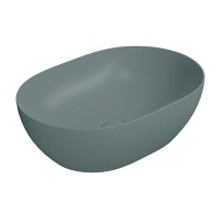 GSI PURA 886004 Раковина накладная 50*35 см (Agave Matte)