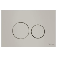 VITRA Vetro 740-1602 Накладная панель смыва для унитаза (стекло тауп)