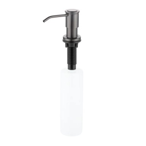 Savol S-ZYQ004Q Встраиваемый дозатор для жидкого мыла или для моющего средства (графит матовый)