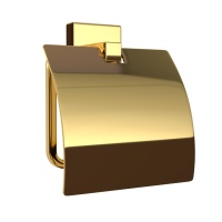 Jaquar Kubix Prime AKP-GBP-35753PS Держатель для туалетной бумаги (золото PVD)