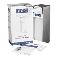 BXG BXG-ESD-1000 Локтевой дозатор для жидкого мыла 1 л (белый)
