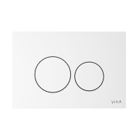 VITRA Origin 740-2400 Накладная панель смыва для унитаза (белый глянцевый)